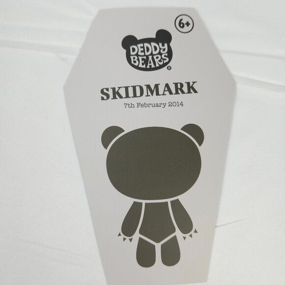 DEDDY BEARS Mini Scary Bear Series 3 Skidmark 5" Plush HALLOWEEN Plushie Toy - Picture 3 of 4